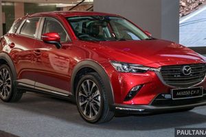 Mazda CX-3: fotos en vivo del nuevo facelift desde Malasia
