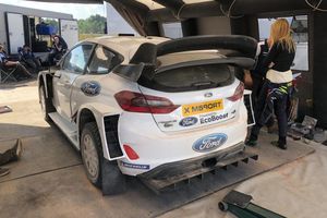 Ken Block completa su test con el Ford Fiesta RS WRC