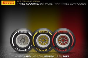 Pirelli presenta su gama de neumáticos para 2019: 'duro', 'medio' y 'blando'