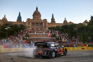 Ogier se exhibe en Montjuïc y duerme líder del Rally RACC