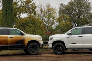 Toyota entrega el Tundra nuevo que prometió a uno de los héroes de Camp Fire