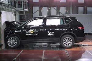 El SEAT Tarraco obtiene la máxima puntuación en las pruebas Euro NCAP