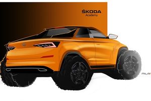 El Skoda Kodiaq se convertirá en un pick-up