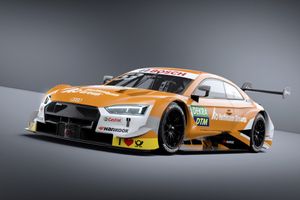 Jamie Green y su nuevo Audi RS 5 DTM, todo al naranja