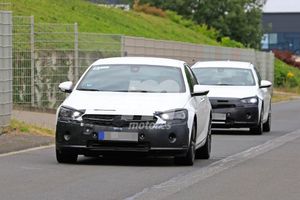Nuevas fotos espía muestran el lavado de cara del Opel Insignia GSi 2020