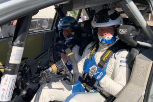 Valtteri Bottas también prueba el Toyota Yaris WRC
