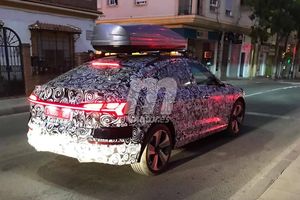 El nuevo Audi e-tron Sportback, un SUV eléctrico, vuelve a dejarse ver por España