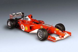 A subasta uno de los Ferrari F2002 de Michael Schumacher
