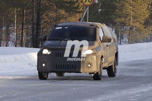 El Fiat Mobi Pick-up reaparece en unas nuevas fotos espía en las pruebas de invierno