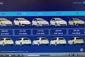 Una filtración confirma los Volkswagen Golf GTI, GTD, GTE, GTI TCR y Golf R para 2020