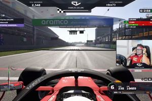 Leclerc repite victoria virtual en el GP de China; Sainz cierra el top 10