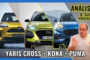 Toyota Yaris Cross vs Hyundai KONA vs Ford Puma, los B-SUV ECO frente a frente (Con vídeo)