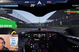 Albon se lleva el GP virtual de Brasil tras una intensa lucha con Leclerc