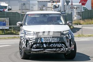 Nuevo avistamiento del Land Rover Discovery Facelift 2022, esta vez en Nürburgring