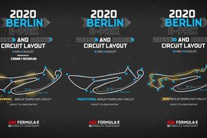 La Fórmula E desvela las tres variantes de pista del ePrix de Berlín