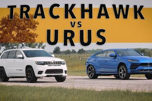 Lamborghini Urus vs. Jeep Trackhawk: duelo por el título de SUV más rápido del mundo