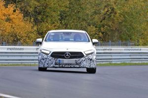 Nuevas fotos espía muestran al Mercedes CLS Facelift 2021 en Nürburgring