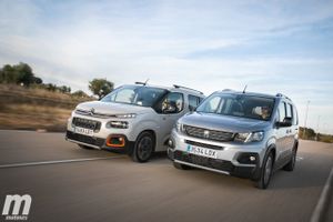 Prueba comparativa Citroën Berlingo vs Peugeot Rifter, para lo que haga falta (con vídeo)