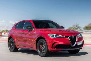 Esta recreación adelanta el Alfa Romeo Stelvio 2022, el SUV deportivo estrena novedades