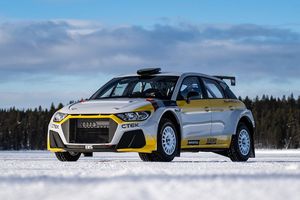 Mattias Ekström presenta el Audi A1 Quattro, su nuevo 'Rally2' kit