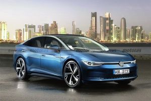Primer render del nuevo Volkswagen Trinity, una berlina eléctrica que llegará en 2026