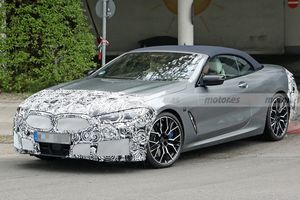 El nuevo BMW Serie 8 Cabrio 2022 cazado al detalle, ¡interior incluido!