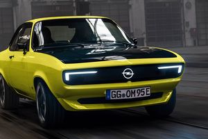 Opel Manta GSe ElektroMOD, un clásico regresa a la vida convertido en eléctrico