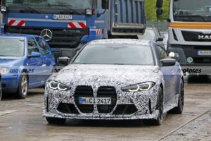 Nuevo vistazo más cercano al BMW M4 CSL 2022 en estas fotos espía