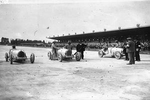 Gran Premio de Francia de 1926: tres en la salida, uno en la llegada