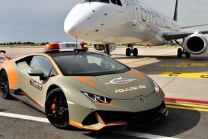 El Lamborghini Huracán vuelve a ser el ‘Follow Me’ del aeropuerto de Bolonia