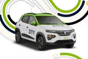 Zity de Renault añadirá al Dacia Spring a su flota "car sharing" de Madrid y París