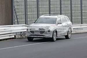 Los prototipos del Audi Q9 2022 para China abordan nuevas pruebas en Nürburgring