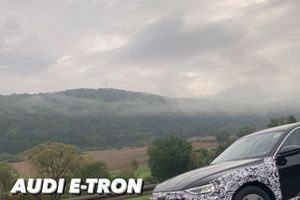 En marcha el facelift del Audi e-tron 2023, sus primeras fotos espía