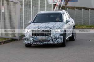 Primeras pruebas, y fotos espía, del futuro Mercedes-AMG GLC 43 2023