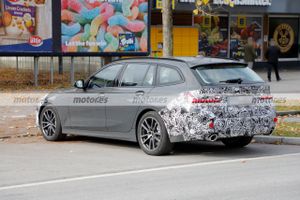 Cazado el BMW Serie 3 Touring Facelift 2023, nuevas fotos espía del familiar