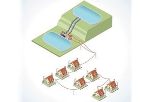 Las «baterías de agua» se postulan como la solución para el almacenamiento de energía a largo plazo