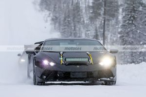 Primeras pruebas, y fotos espía, del nuevo Lamborghini Huracán JV Stradale 2023