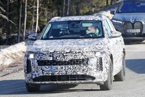 Primerísimas fotos espía del Audi Q5 2024, la tercera generación del SUV pillado