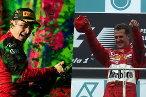 Leclerc y Ferrari, en números de los tiempos de Michael Schumacher