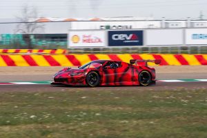 Vídeo de los test del Ferrari 296 GT3 en el circuito de Fiorano