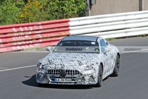 Tercera incursión del nuevo Mercedes-AMG GT 2023 en las pruebas de Nürburgring