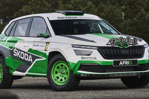 Skoda Afriq, se completa la transformación del SUV Kamiq en un coche de rally