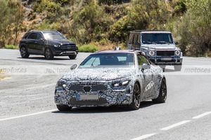 El futuro Mercedes-AMG CLE Cabrio traslada sus pruebas al caluroso sur de Europa