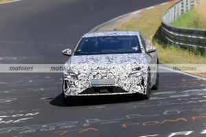 El nuevo Audi A6 Sportback e-tron vuelve a dejarse ver en nuevas pruebas en Nürburgring 
