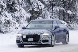 El Audi A6 Facelift 2023 se enfrenta a las exigentes pruebas de invierno previas a su debut