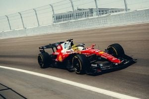 Ferrari levanta el telón del circuito de F1 de Madrid: esto es lo que muestran las primeras imágenes
