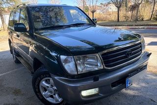 Toyota HDJ 4,2 TURBO DIESEL BLOQUEOS-PIEL BEIGE-8XPLAZAS-KLIMATIZA - Foto 1
