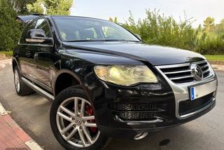 Volkswagen Touareg 3.0 TDI KING KONG PIEL BEIGE-BIXENON-4X4-NAVI DVD-FULLL - Foto 1