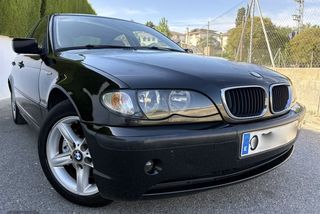 BMW Serie 3 20D PIEL BEIGE-KLIMATIZADOR-LLANTAS-ALARMA - Foto 1