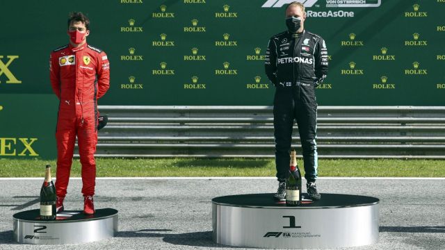 La FIA reprende a Ferrari y Mercedes tras romper Leclerc y Bottas el ...